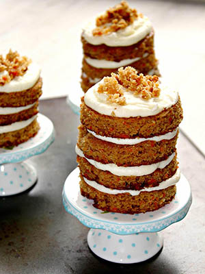 Carrot Cake With Goat Cheese Frosting | By Jaclyn