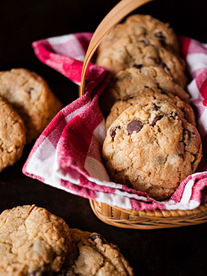 Chocolate Chip Coconut Cookies | Eyes Bigger Than My Stomach