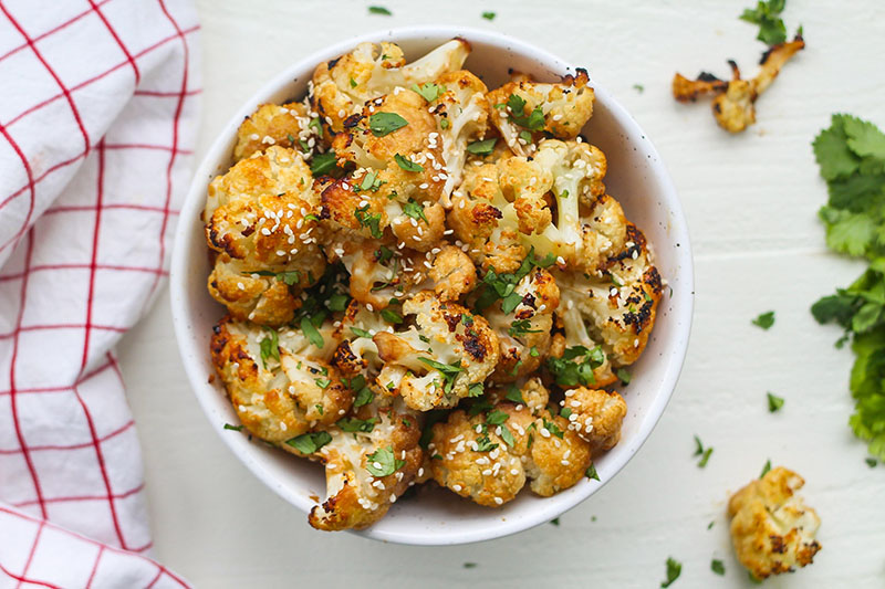 Miso Roasted Cauliflower | Holistic Foodie