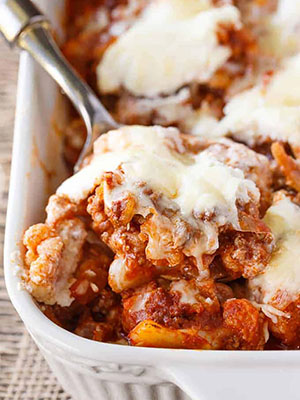 Keto Cauliflower Ziti | Simply Stacie