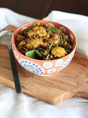 Lentil Cauliflower Curry | Urban Cottage Life
