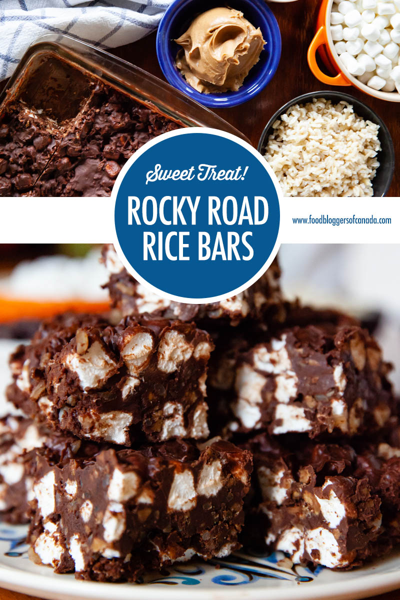 Rocky Road Rice Bars | Food Bloggers of Canada