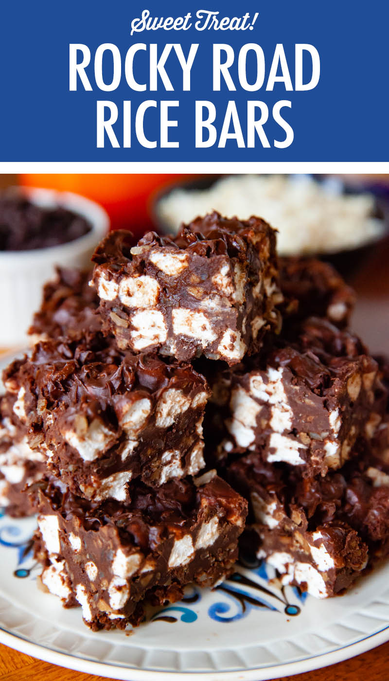 Rocky Road Rice Bars | Food Bloggers of Canada