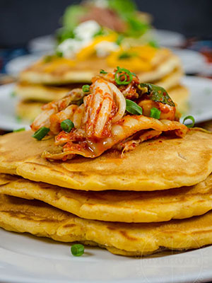 Kimchi Seafood Pancakes | Diversivore