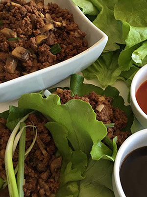 Beef and Mushroom Lettuc Wraps | Food Mamma