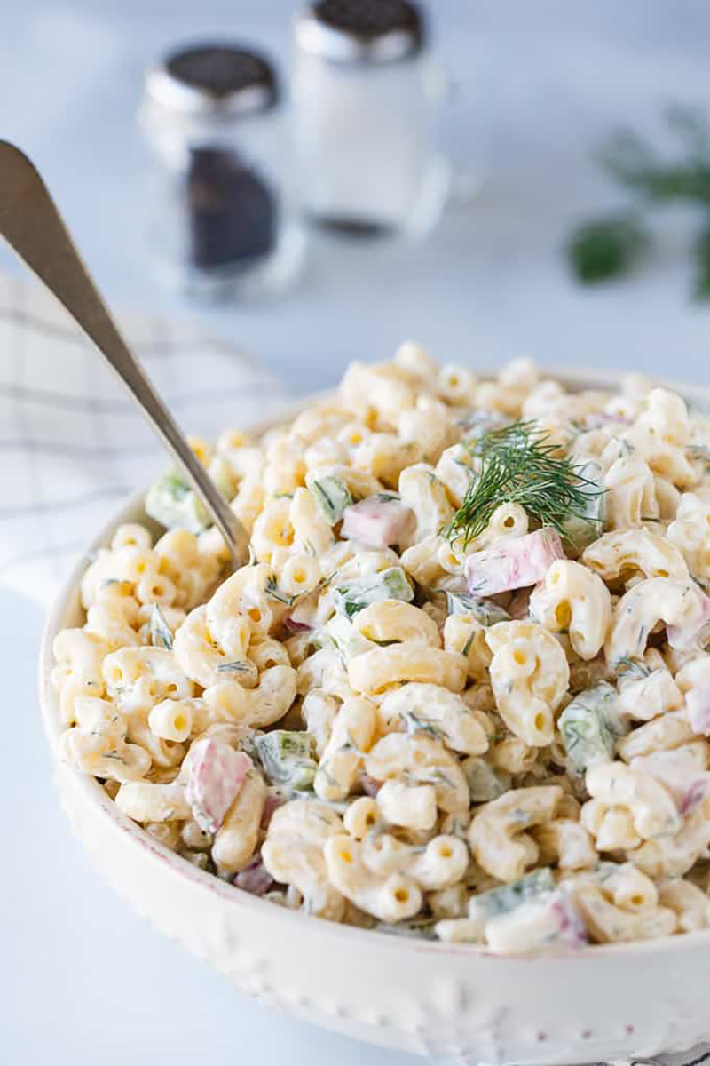 Macaroni Dill Salad | Simply Stacie