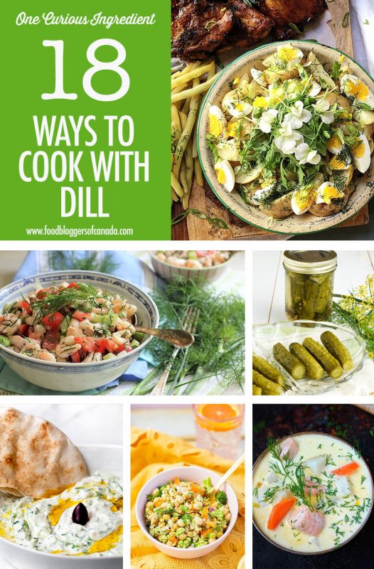 18 Ways to Cook with Dill Recipe Collage