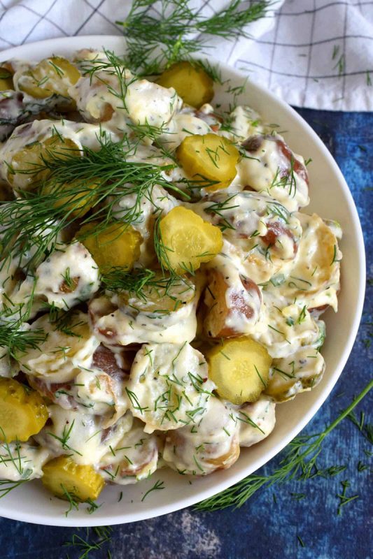Dill Pickle Potato Salad | Lord Byron's Kitchen