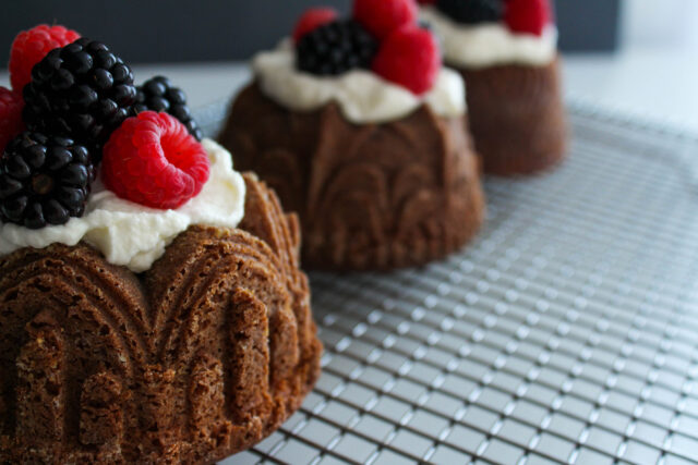 Gluten free honey bundt cake