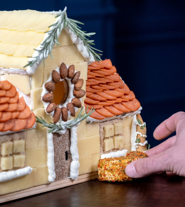 Charcuterie Christmas house.