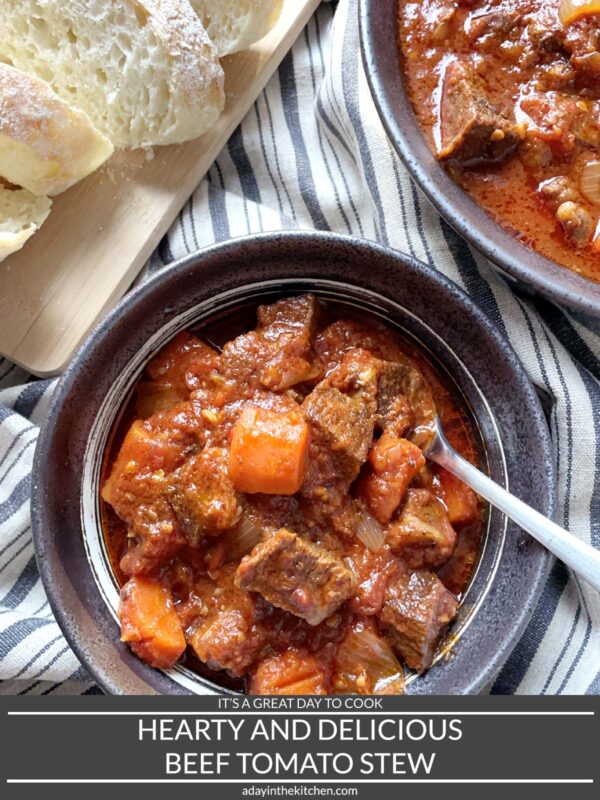 Beef tomato stew.