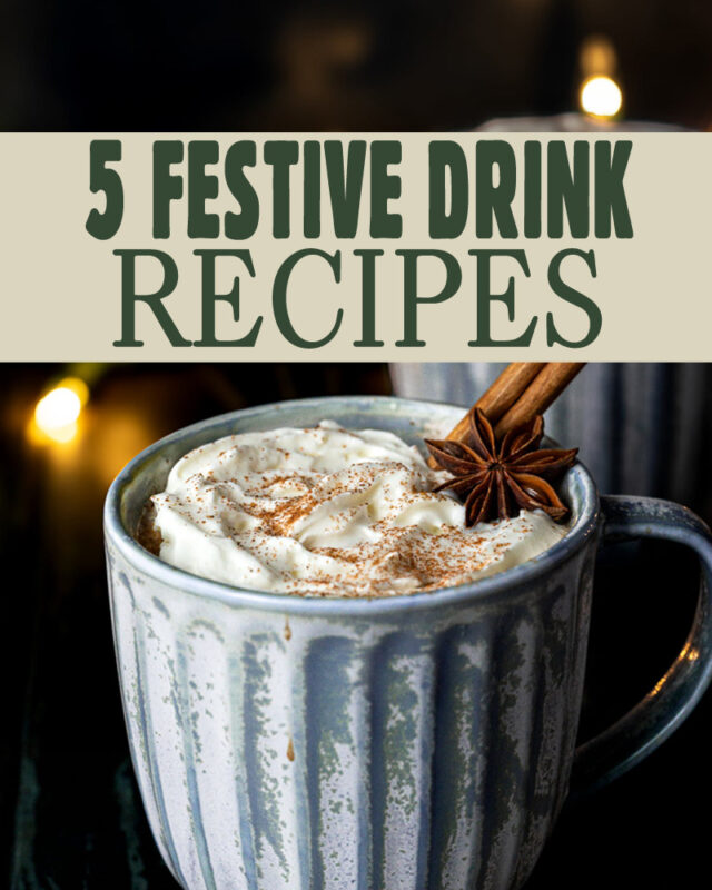 Spiced hot chocolate.