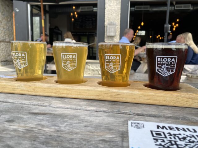 4 glasses of beer.